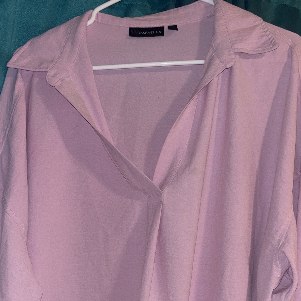 Rafaella Women's Light Pink Blouse